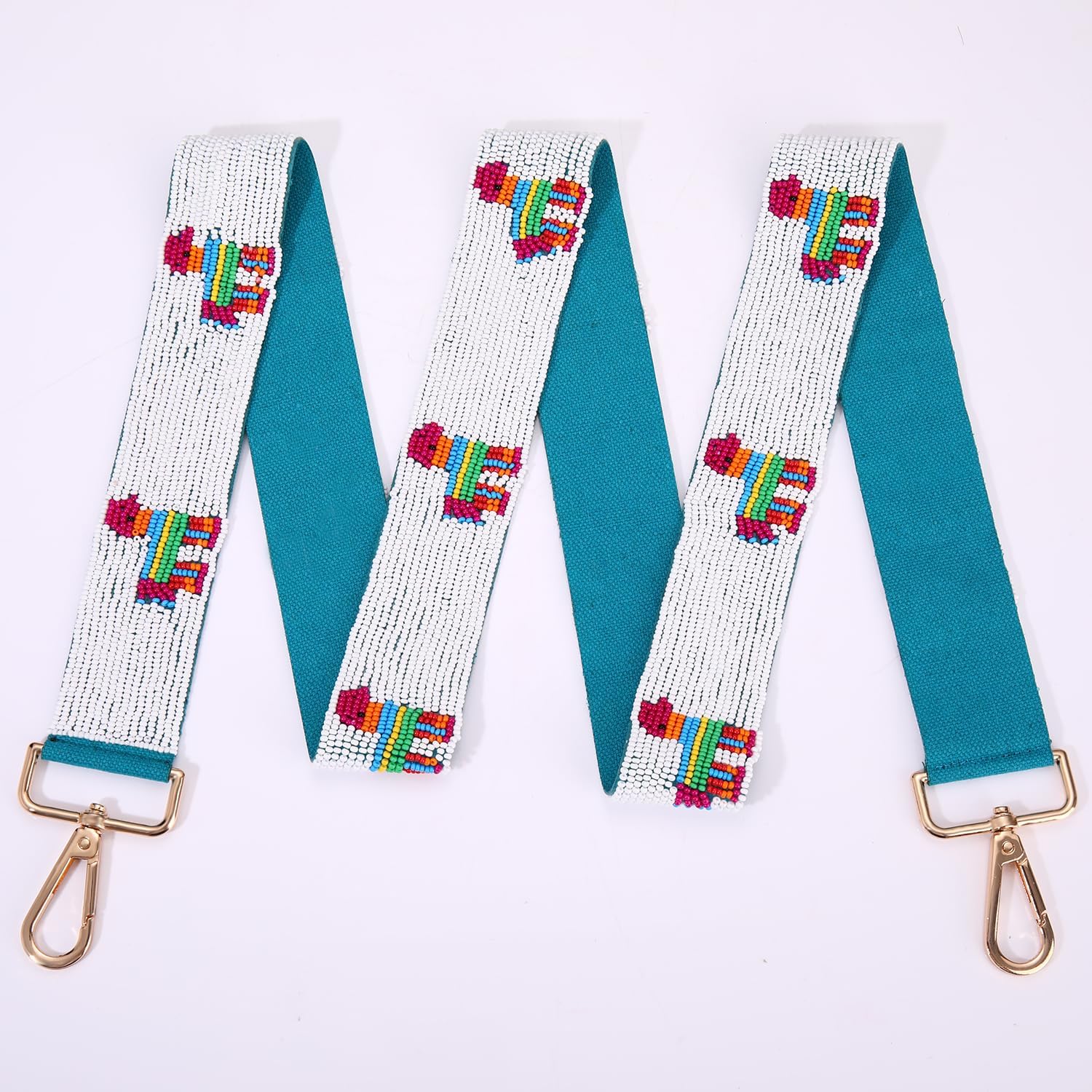 boderier Cinco De Mayo Purse Strap Replacement Crossbody Bag Straps Beaded Donkey Fiesta Sombrero Mexican Holiday Straps