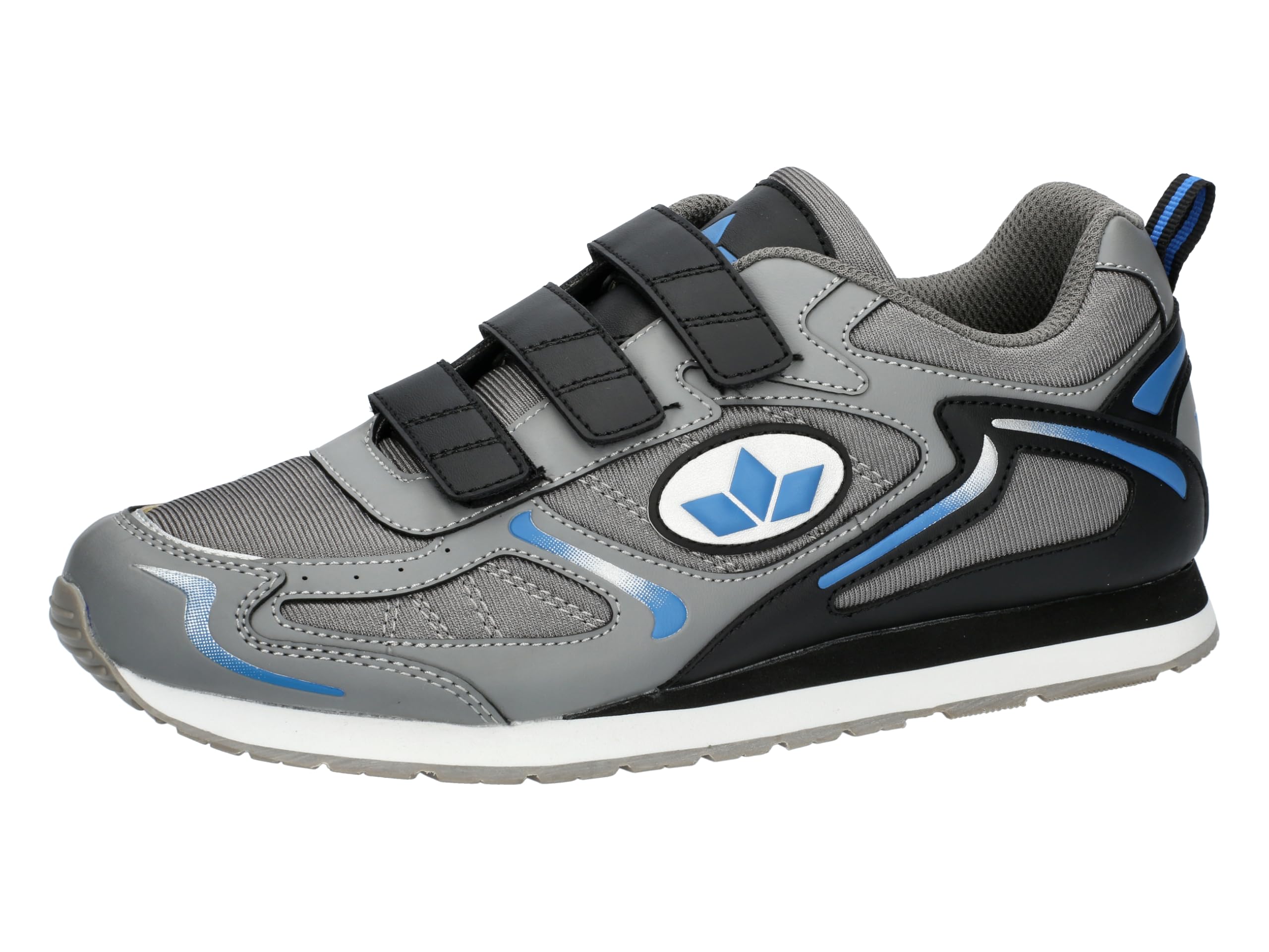 Lico Men's Nelson V Running Shoes, Anthracite/Black/Blue, 39 EU