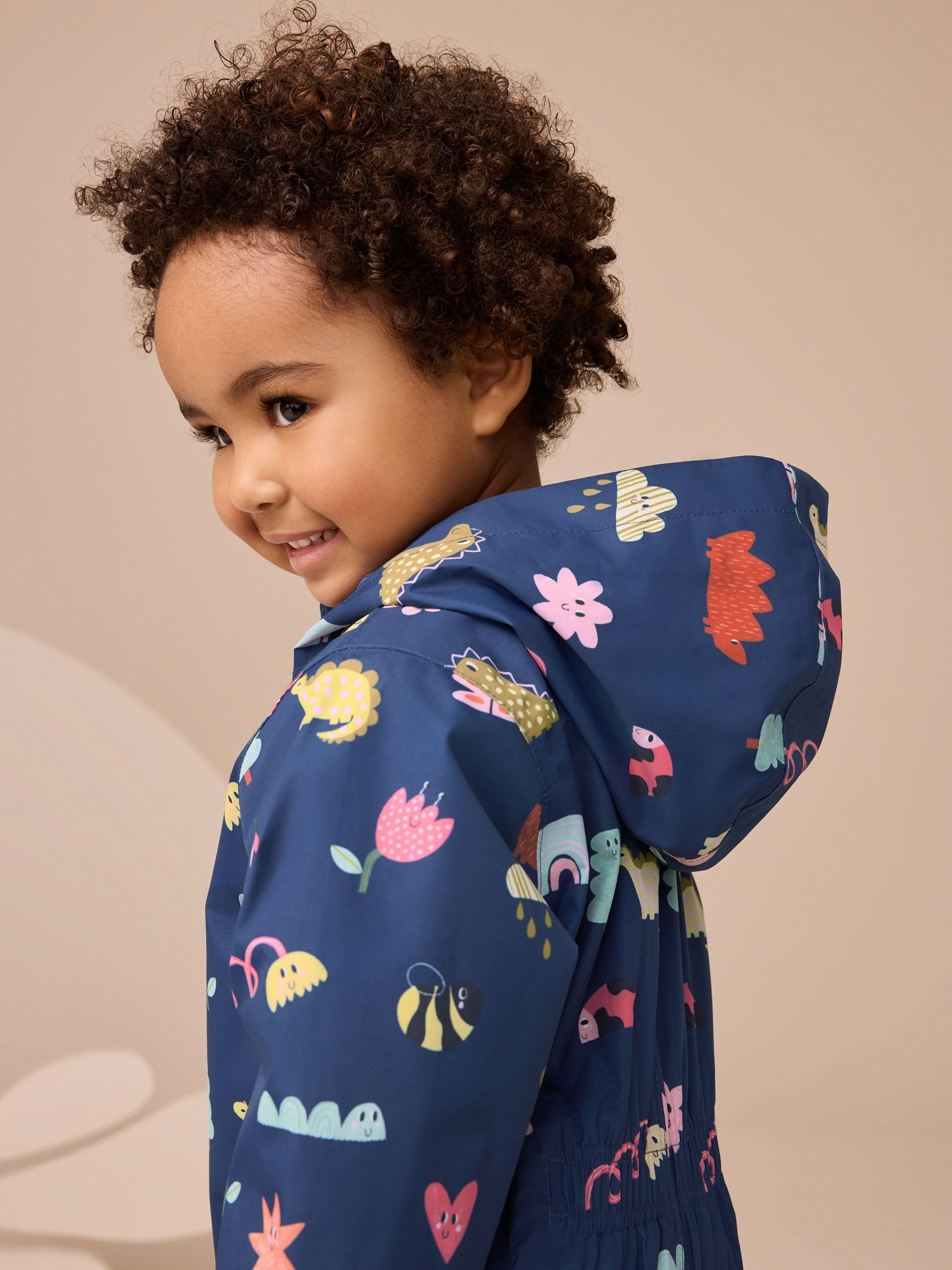NEXT Niñas Buzo impermeable con estampado