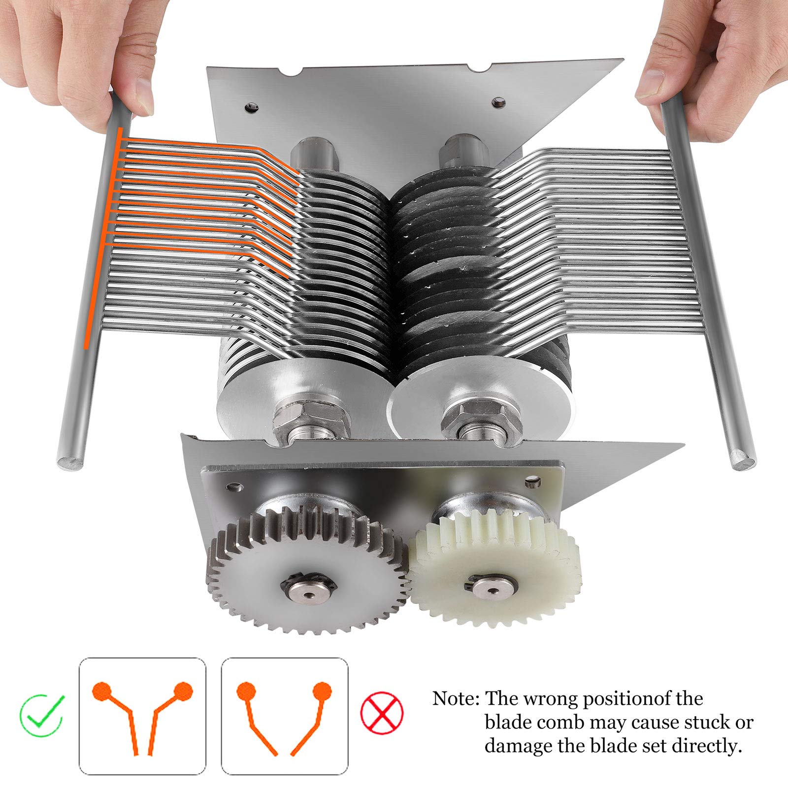 NEWTRY Lama Di Ricambio Per Affettatrice Professionale Da 3,5 Mm – Per Tagliatrice Di Carne Commerciale 600 Lb/h