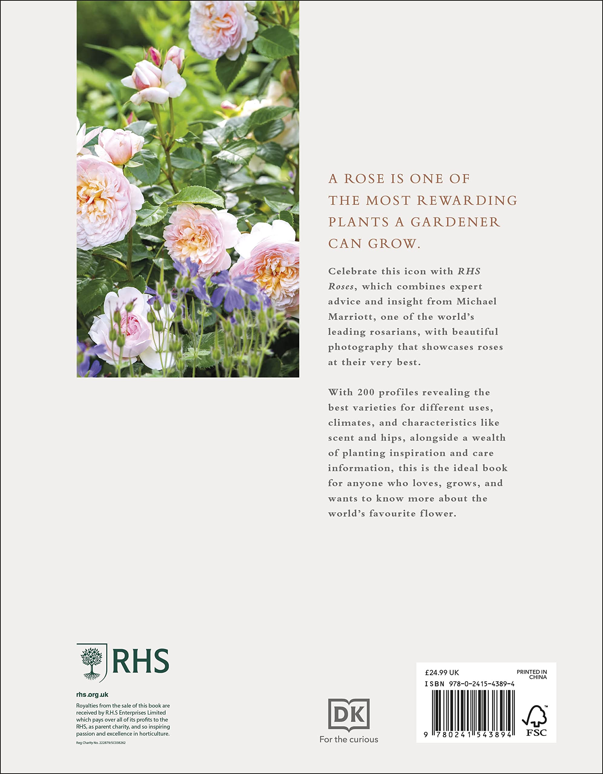 RHS Roses: An Inspirational Guide to Choosing and Growing the Best Roses