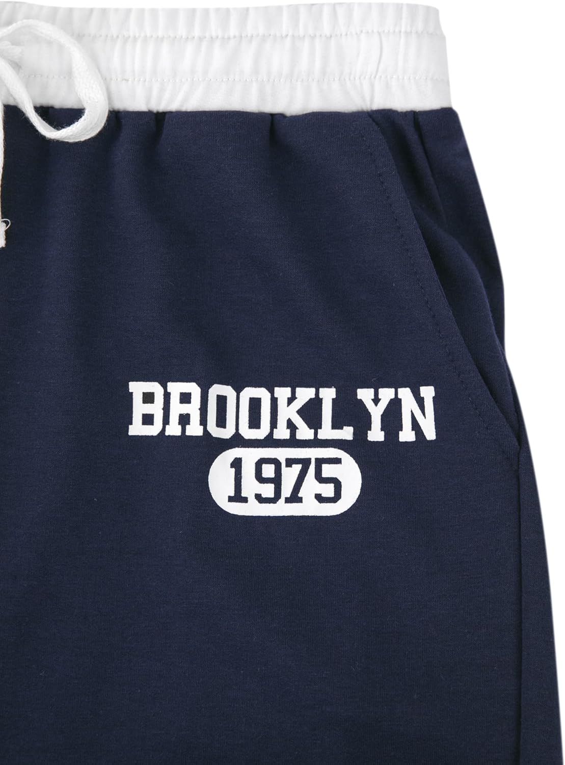 SOFIA'S CHOICE Women's Drawstring Sweatpants Low Waist Wide Leg Pants with Pockets - Image 7