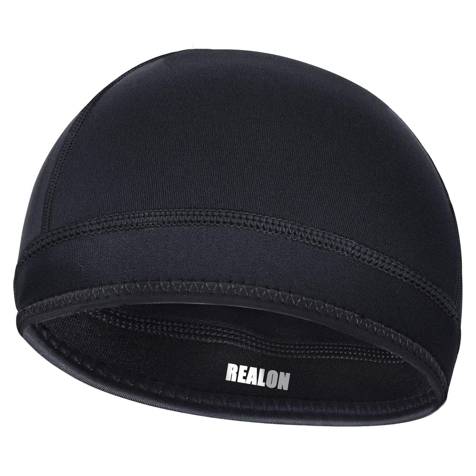 REALONNeoprene Scuba Diving Hood 2mm Thermal Swim Cap for Mens Women Youth Boys Girls, Long Short Hair Warm Clean Breathable Wetsuit Beanie for Swimming Surfing Hunting Skiing Cold Water Aerobics