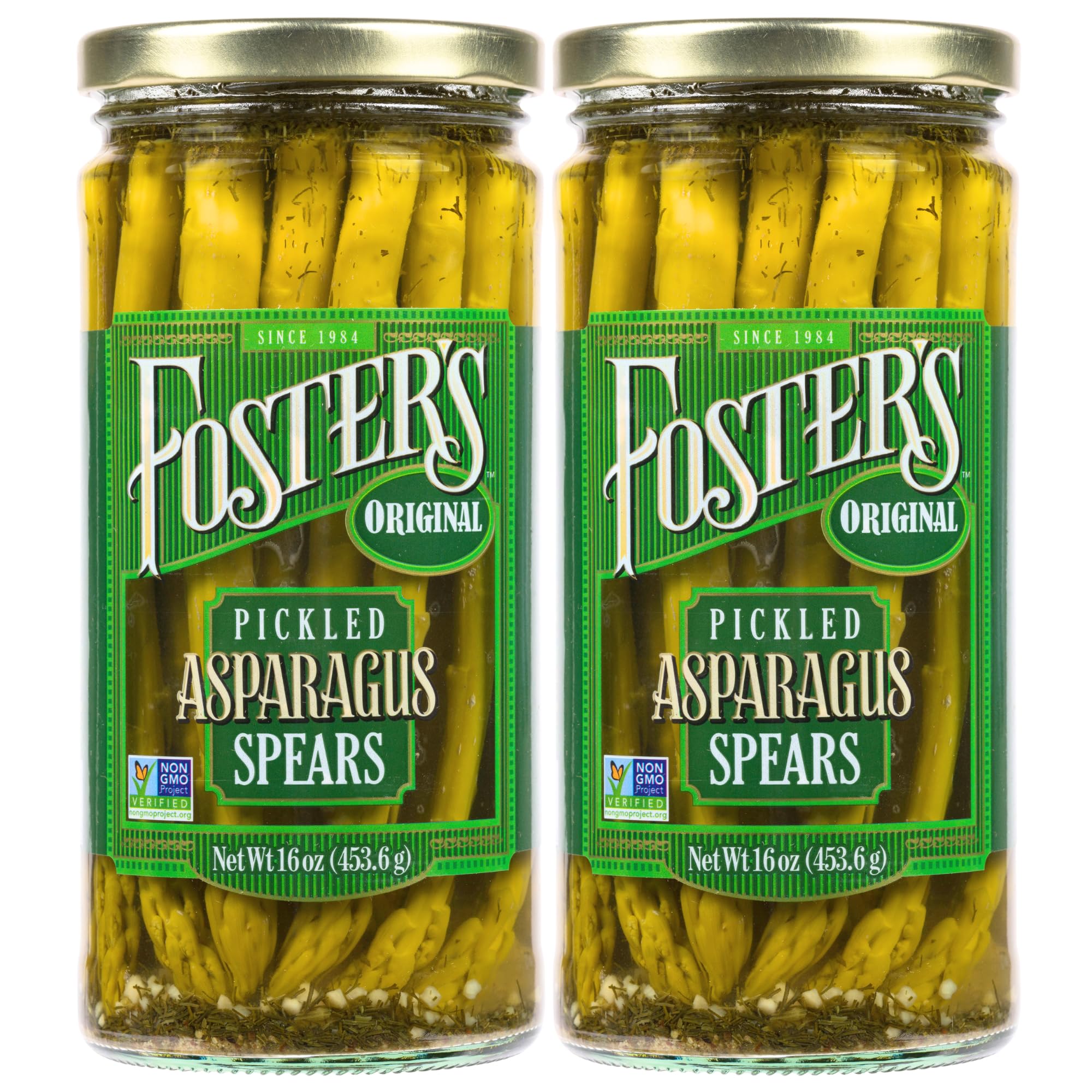 Amazon.com : Foster's Since 1984 Pickled Asparagus Spears in a Jar