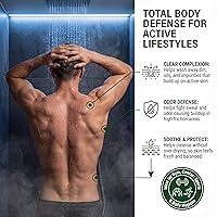 Vista 4 de Jabón oleavine Antifúngico con árbol de té y Neem para el cuerpo, 12 oz