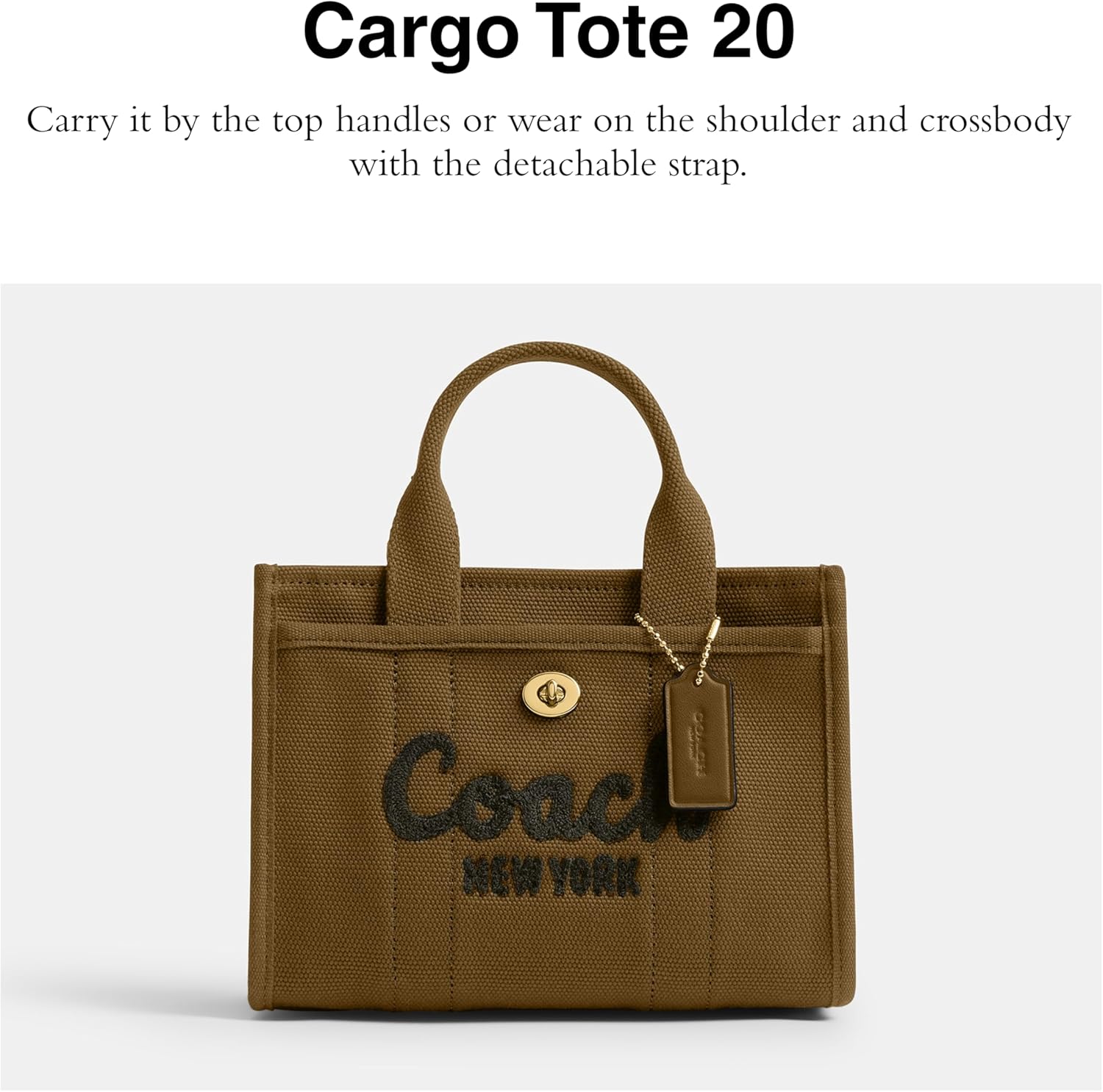 COACH Women's Leopard Cargo Tote 20 - Image 2