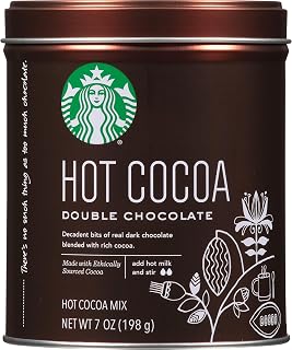 Hot Cocoa Mix Tin, Double Chocolate Hot Cocoa Mix, 7-Ounce Tin (Pack of 3)