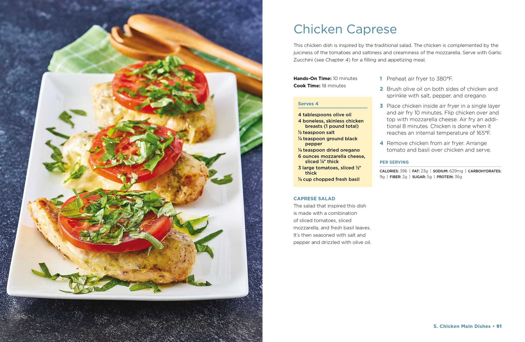 The I Love My Air Fryer Comfort Food Recipe Book: From Chicken Parmesan to Small Batch Chocolate Chip Cookies, 175 Easy and Delicious Recipes