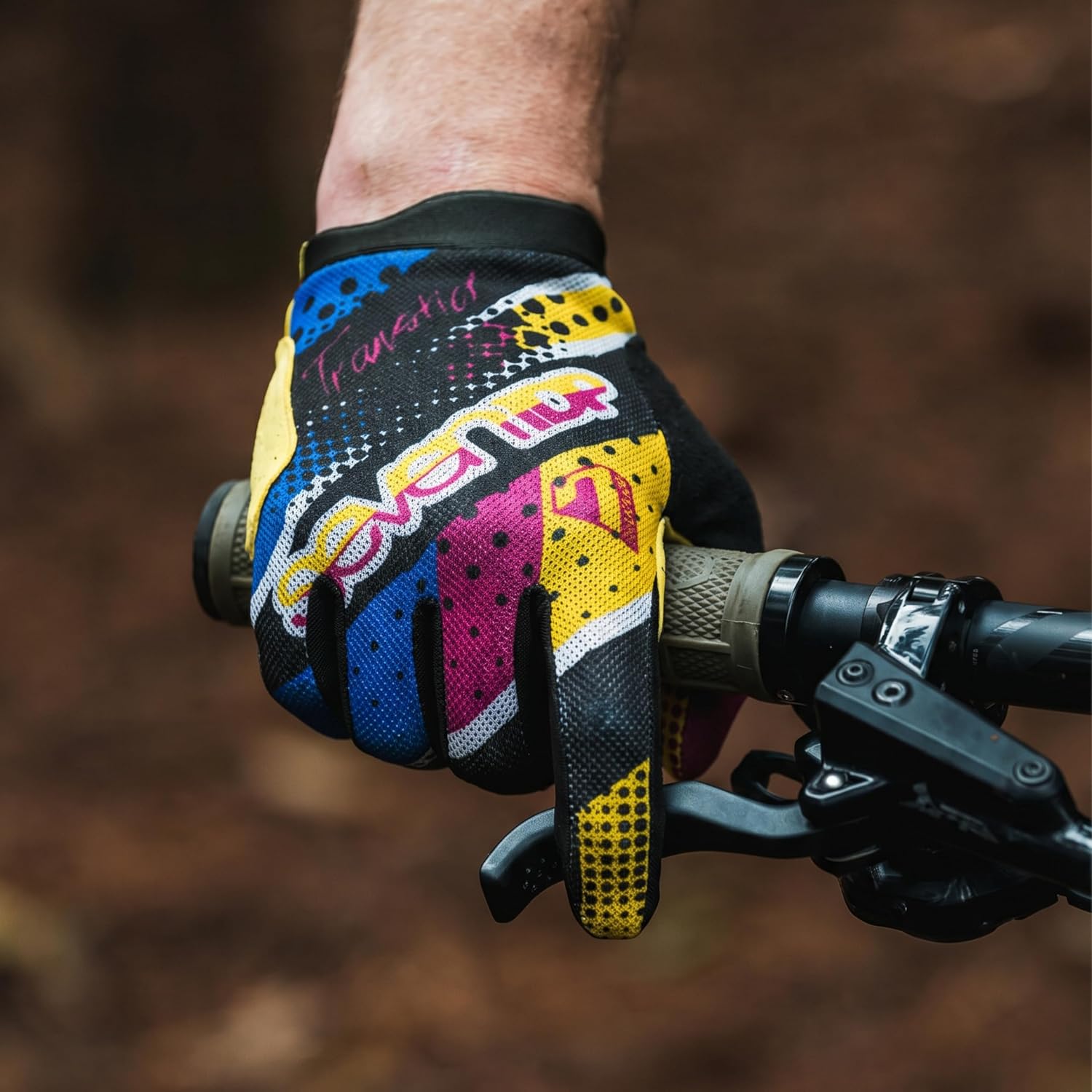 7 iDP Transition Full Finger Bicycle Gloves