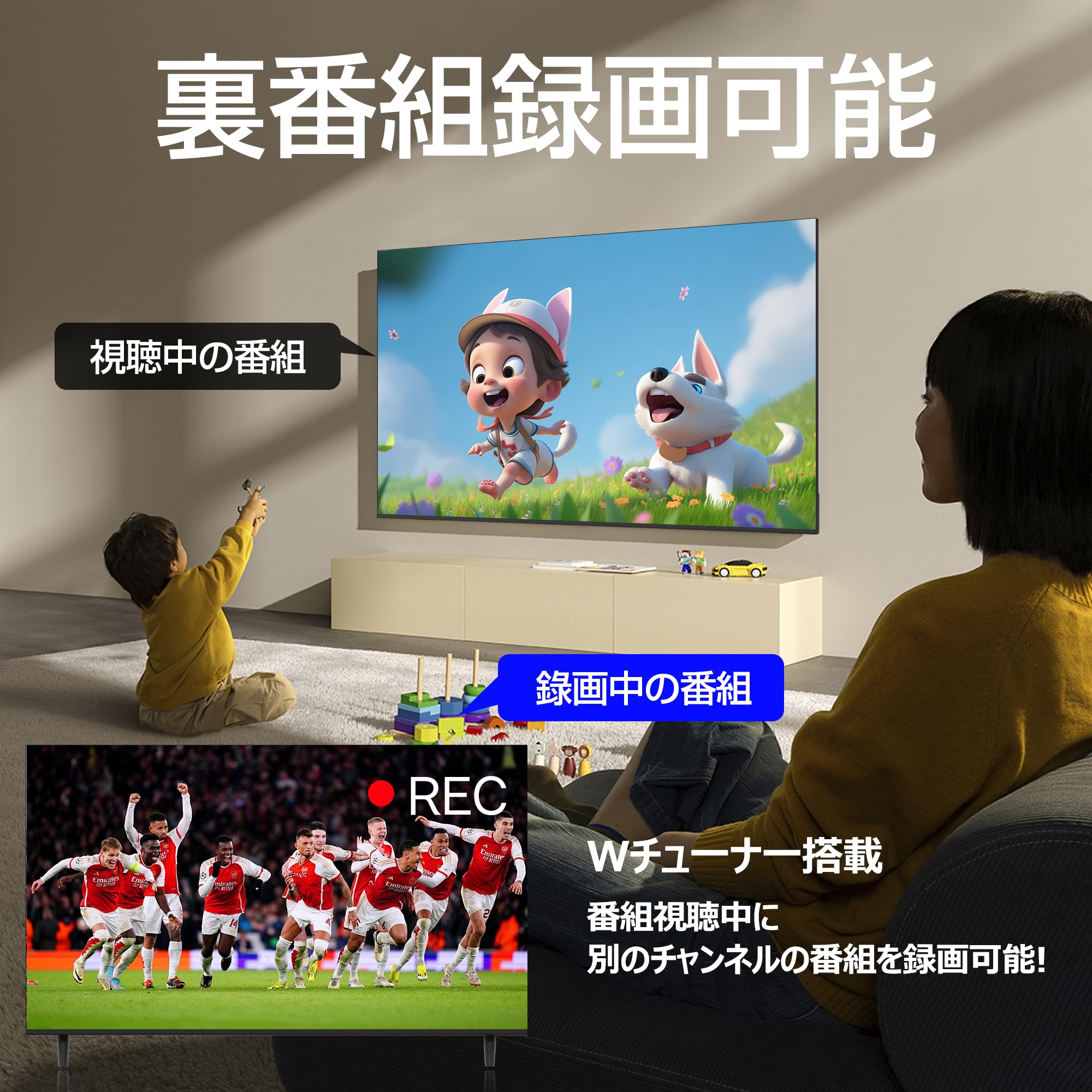 Amazon | ASTEX テレビ 50インチ チューナー内蔵 スマートテレビ