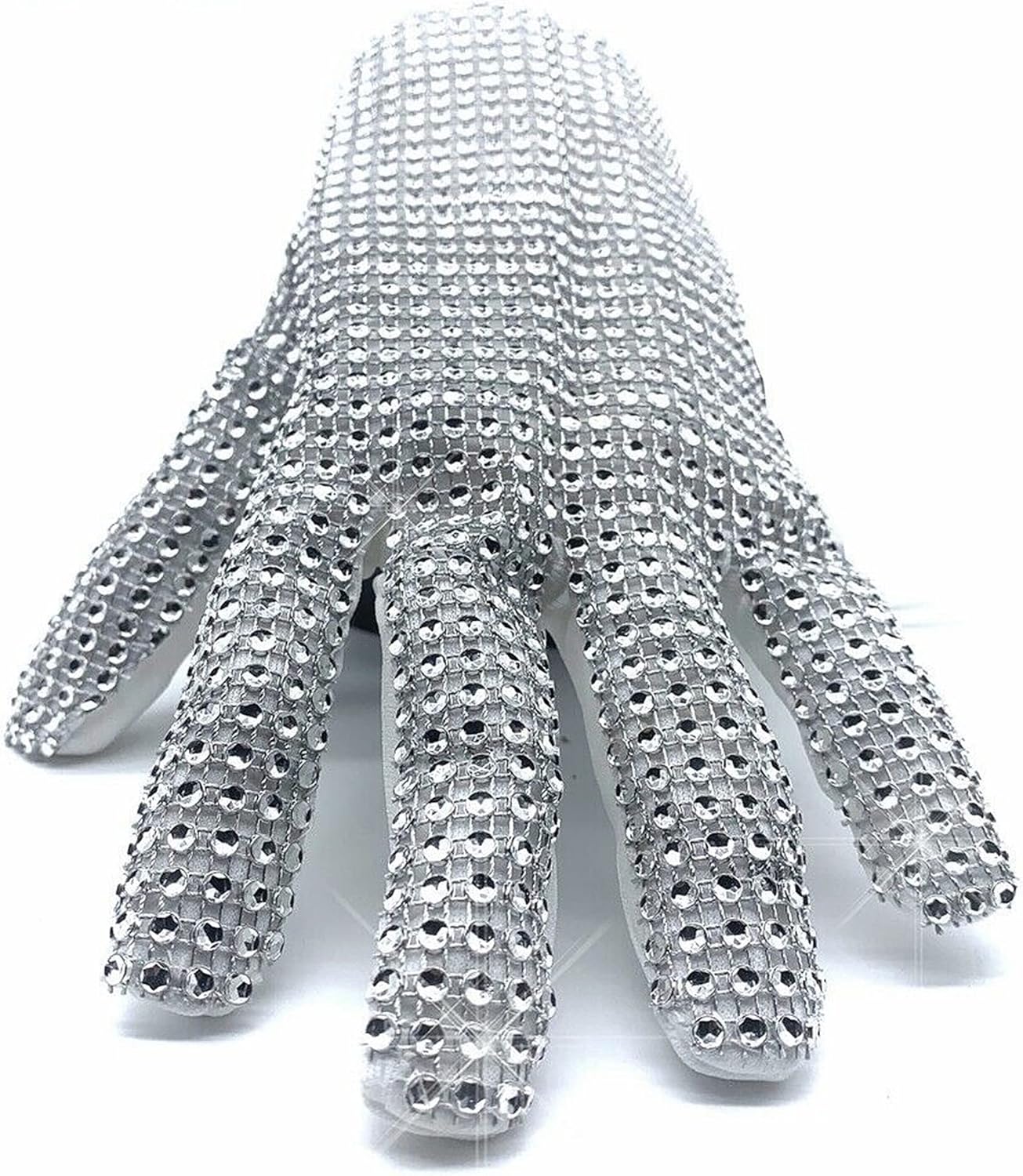 [ＣＨＡＭＯＫＡ] DENSES Retro Michael's Cotton Gloves with Shiny Sequ