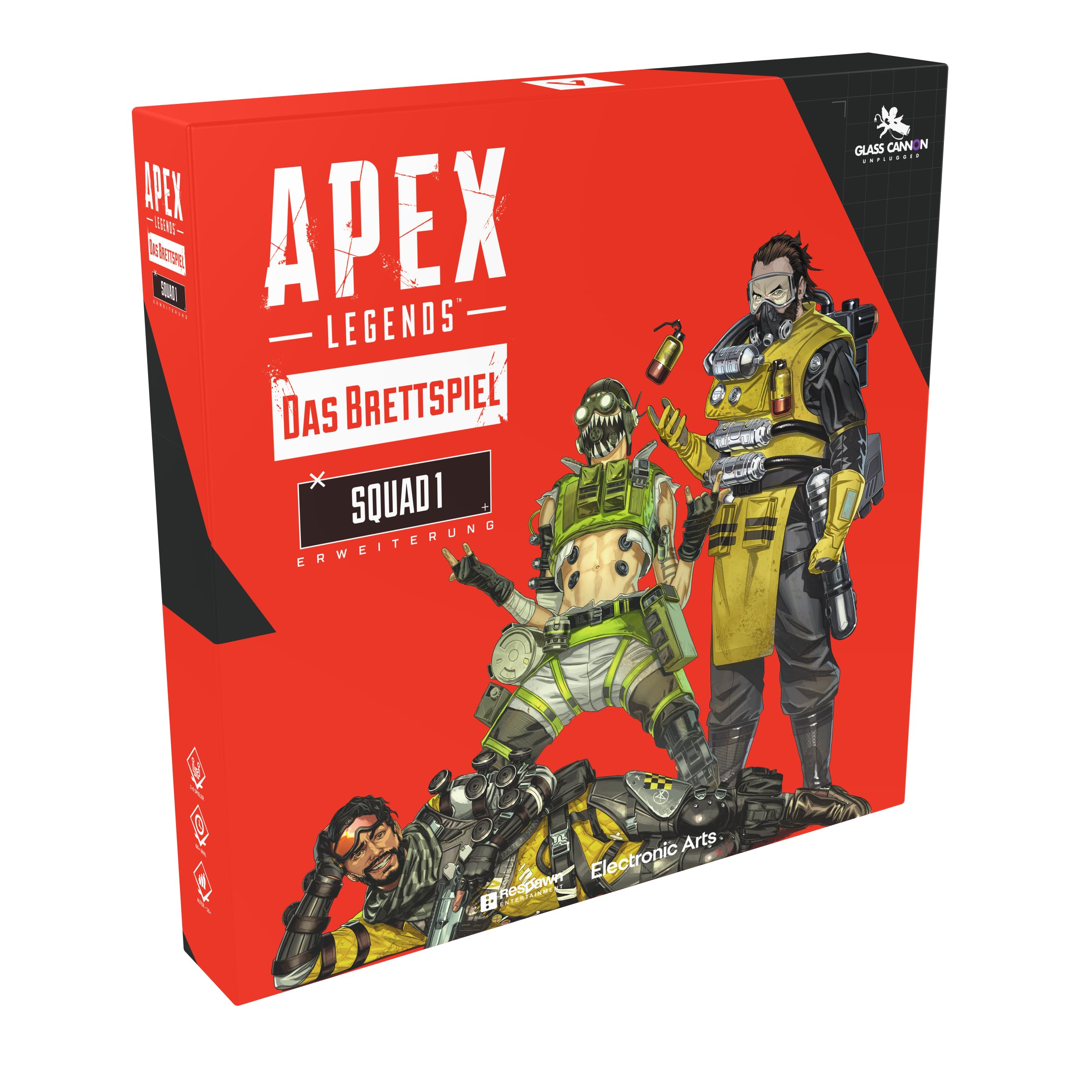 Apex Legends: Il gioco da tavolo – Squad 1 Espansione – 6 Nuove leggende con miniature, carte ed effetti speciali – Accessori per il gioco base – Italiano – ELZNIR GAMES