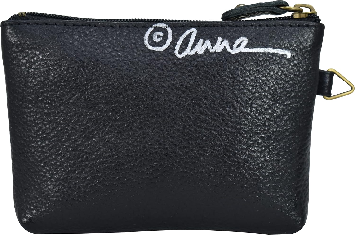 Anna by Anuschka Women's Hand Painted Leather Coin Pouch Purse - Image 2