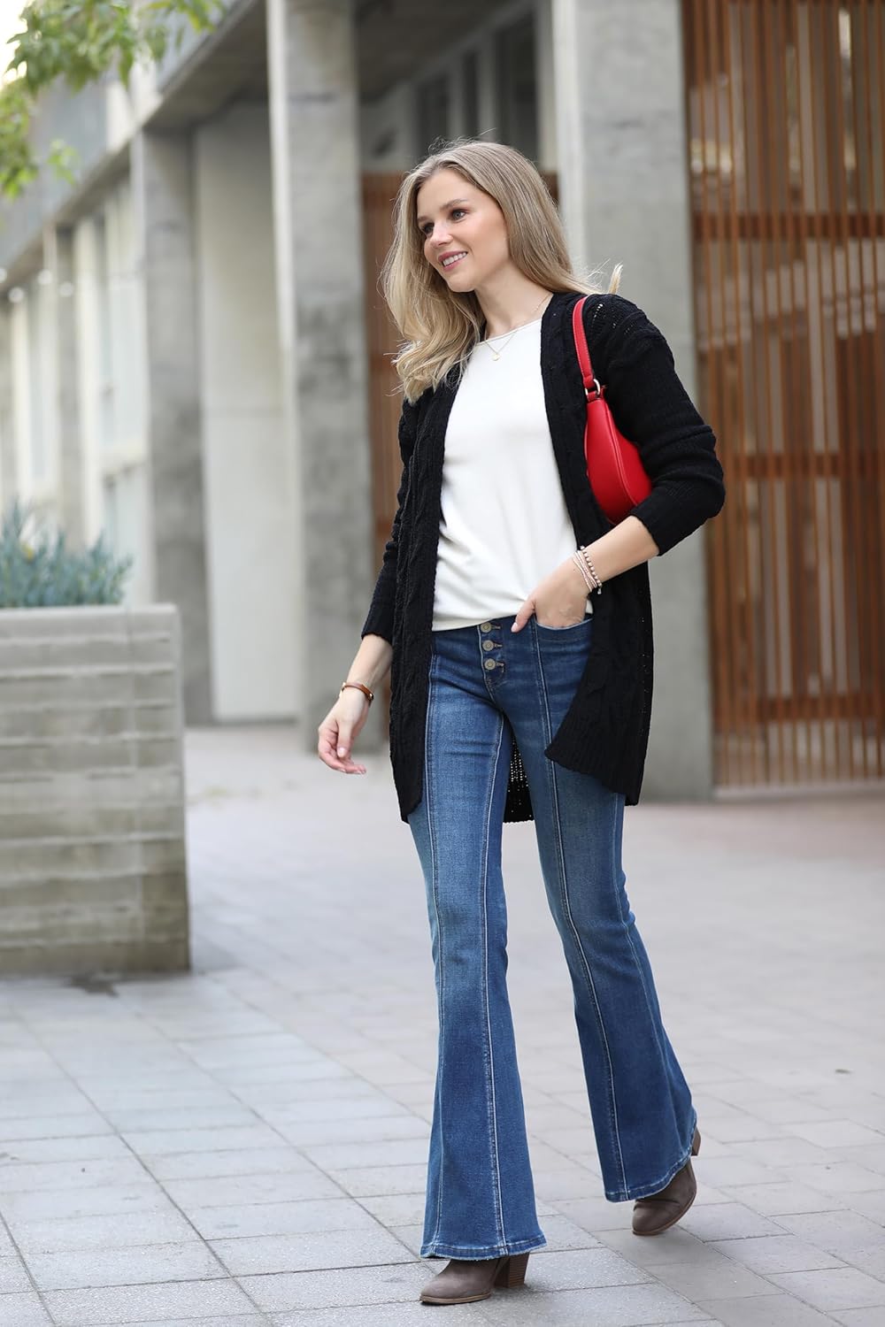 FashionPuzzle Small Crescent Shoulder Bag Underarm Purse - Image 2