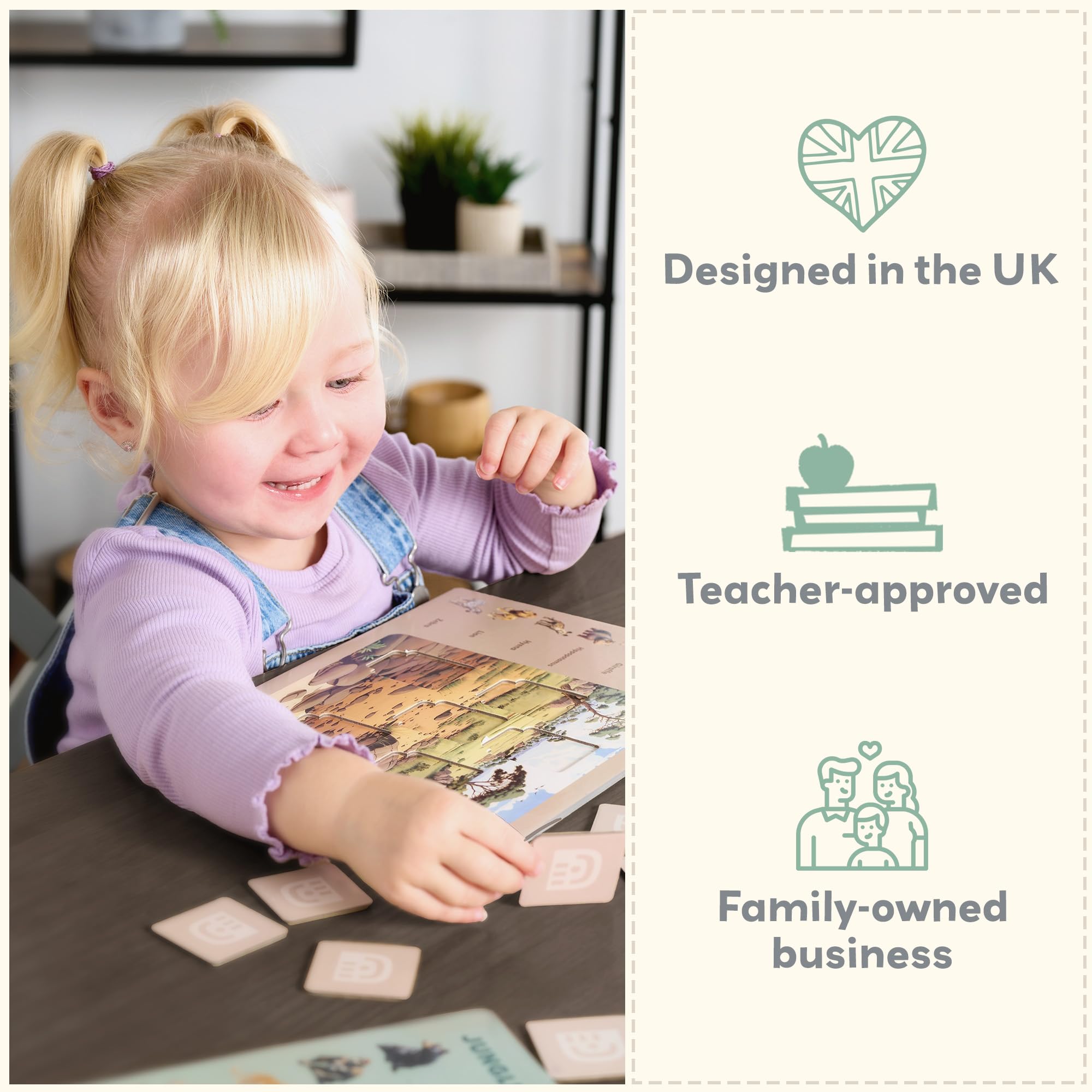 Animal Worlds - The Matching Game for Toddlers Ages 3-5 - Memory Game for 3 Year Olds, Family and Toddler Board Games for Kids - Image 6