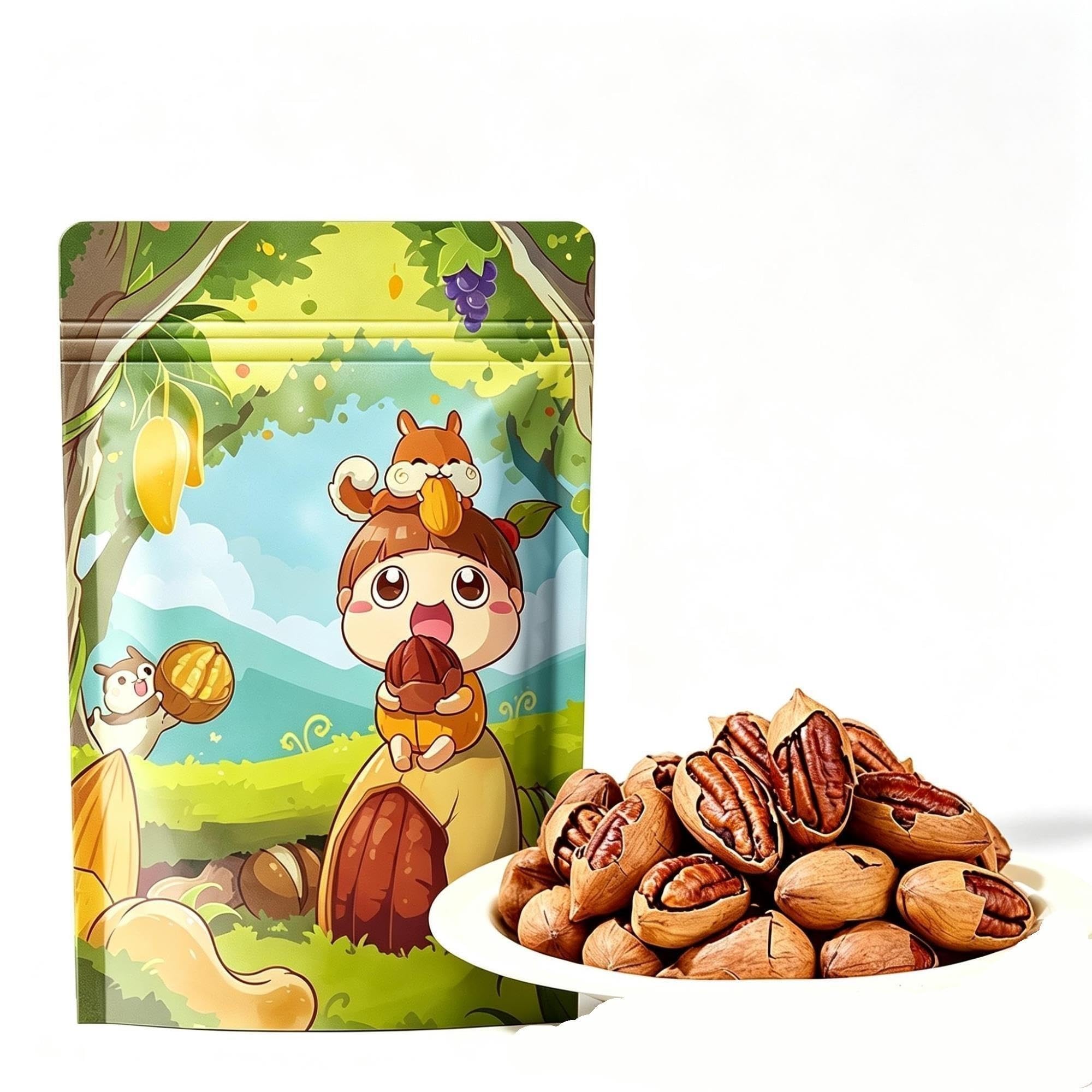 Bocadillo de fácil apertura de nueces pecanas