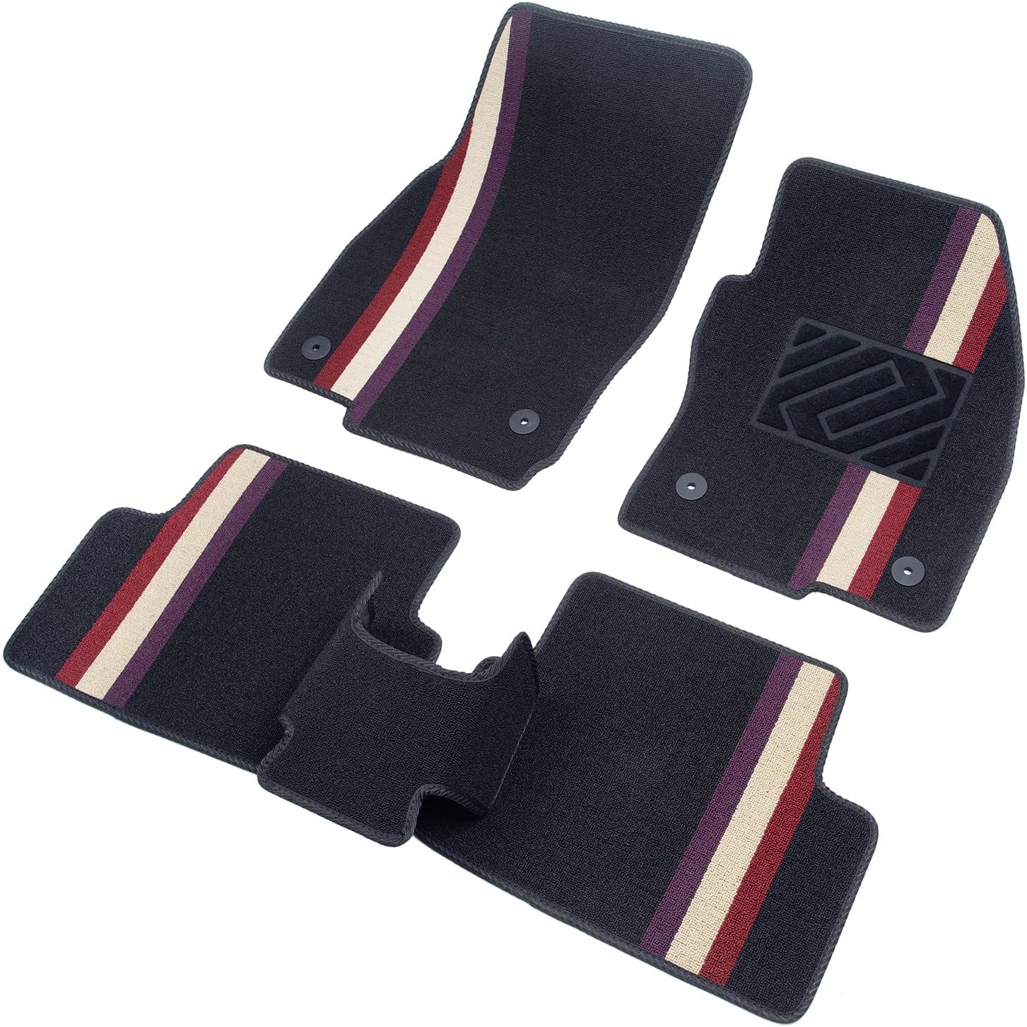 Car Mats for VW Polo (2018+) Tailored Fit Rubber Floor Mat Set