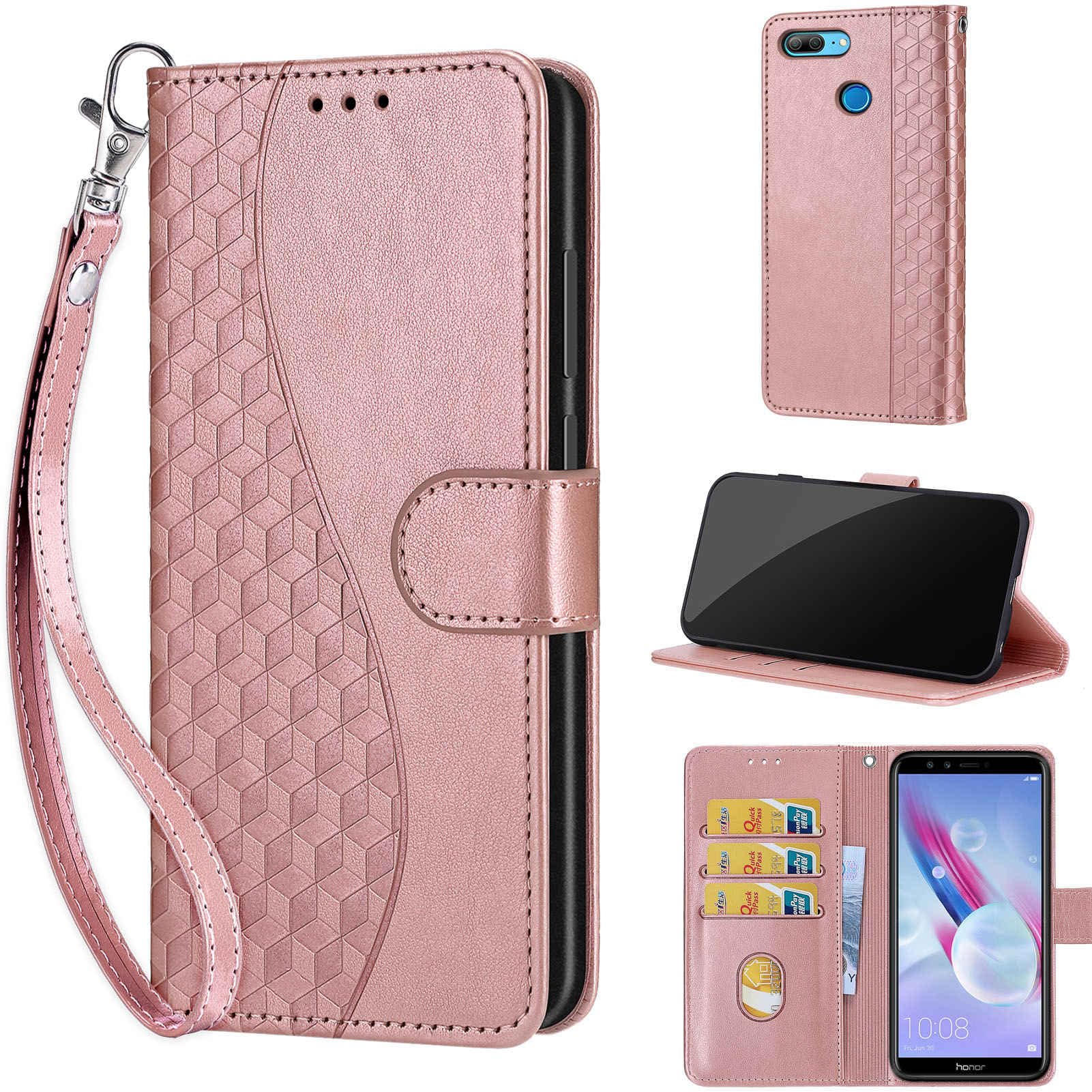 Handyhülle Für Huawei Honor 9 Lite – Flip Case Mit Magnetverschluss, Standfunktion & 3 Kartenfächern