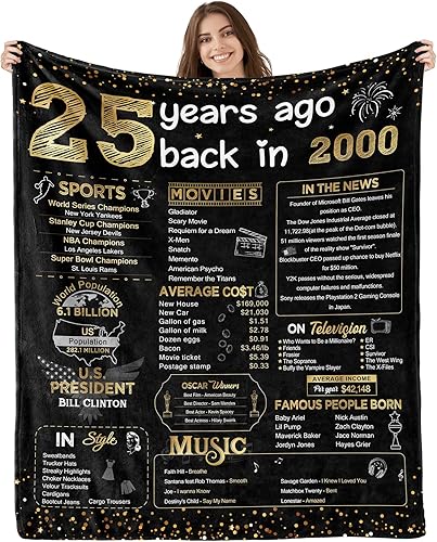 Miniatura 8 de Decoraciones de cumpleaños 22 para mujer, regalos de feliz cumpleaños 22 para su hermana, regalos únicos de cumpleaños 22 para hija, manta suave de