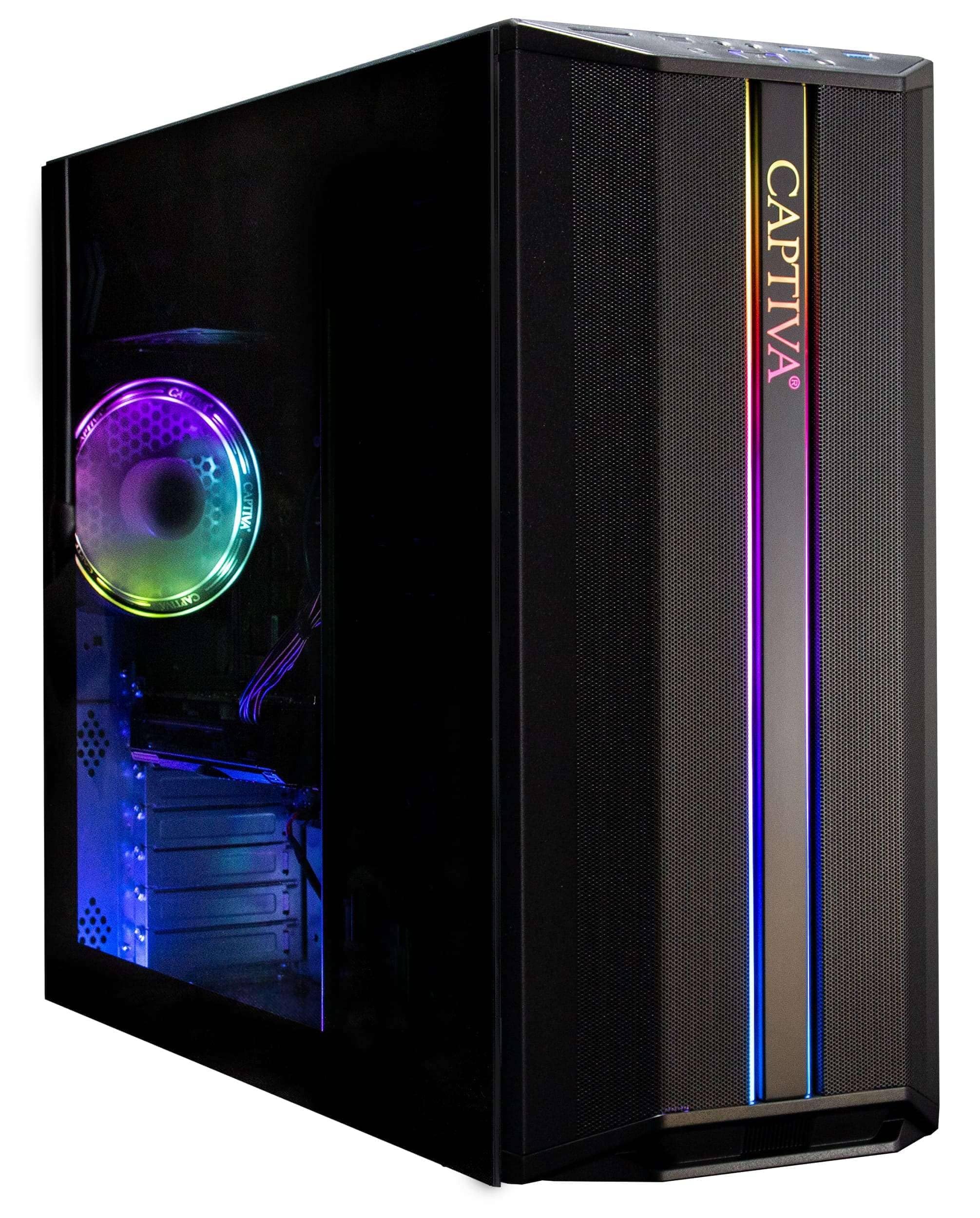 Captiva PC Entry Gaming R92-706 | AMD Ryzen 5 5500 | 16GB DDR4 RAM | NVIDIA GeForce RTX 5060 8GB | 500 GB SSD | Windows 11 Home