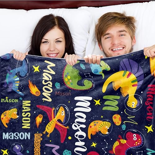 Vista 116 de Manta personalizada de unicornio con nombre para niña, niños personalizados, franela suave rosa, regalo personalizado para cumpleaños, Navidad, baby