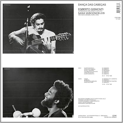 Dança Das Cabeças por Egberto Gismonti, capa do álbum