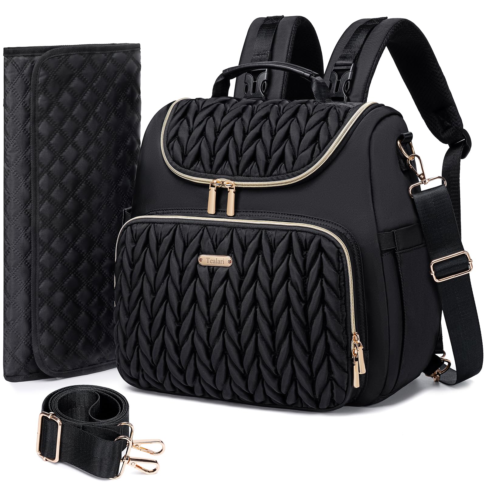 Tealari 4-in-1 Convertible Diaper Bag