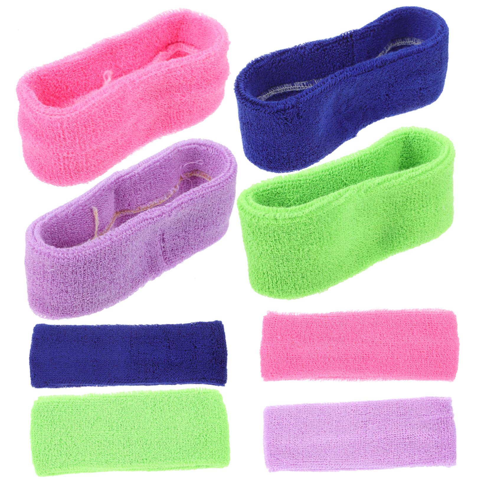 TOYANDONA Banda De Cabello Conveniente Correr Venda Aptitud Física Deportes Absorbente Gimnasia Seda Cómoda Banda para El Sudor Diadema Atlética Mujer Hilo De Poliester