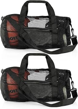 Amazon.com | 2 Pack Mesh Duffle Bag 