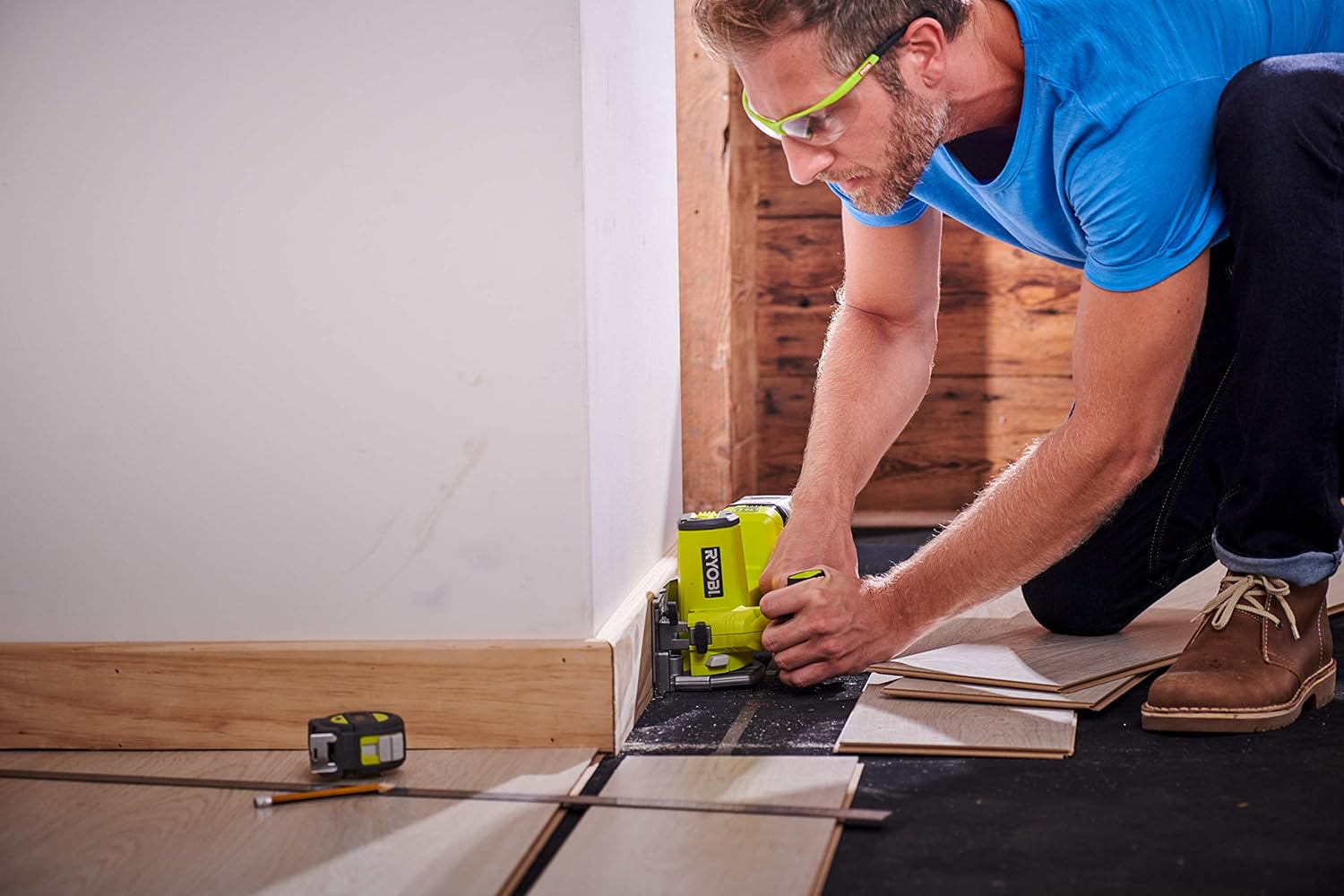 Ryobi R18MMS-0 ONE+ Cordless Multi Material Saw (Bare Tool), 18 V