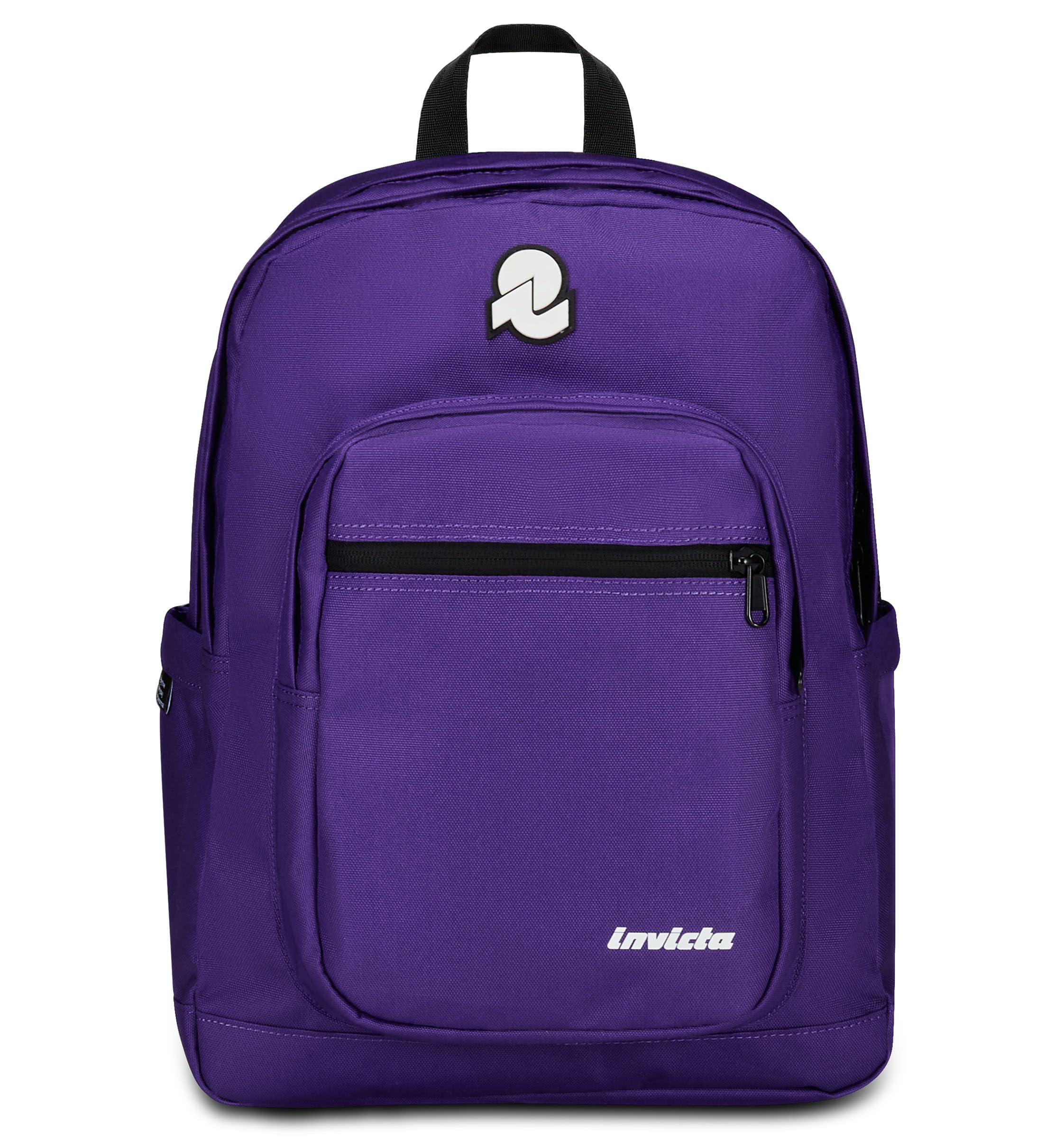 Invicta Jelek Fantasy Zaino Scuola Media Ragazzo Ragazza, Scuola Superiore, Tinta Unita, Scomparto PC, Tasca Borraccia, viola