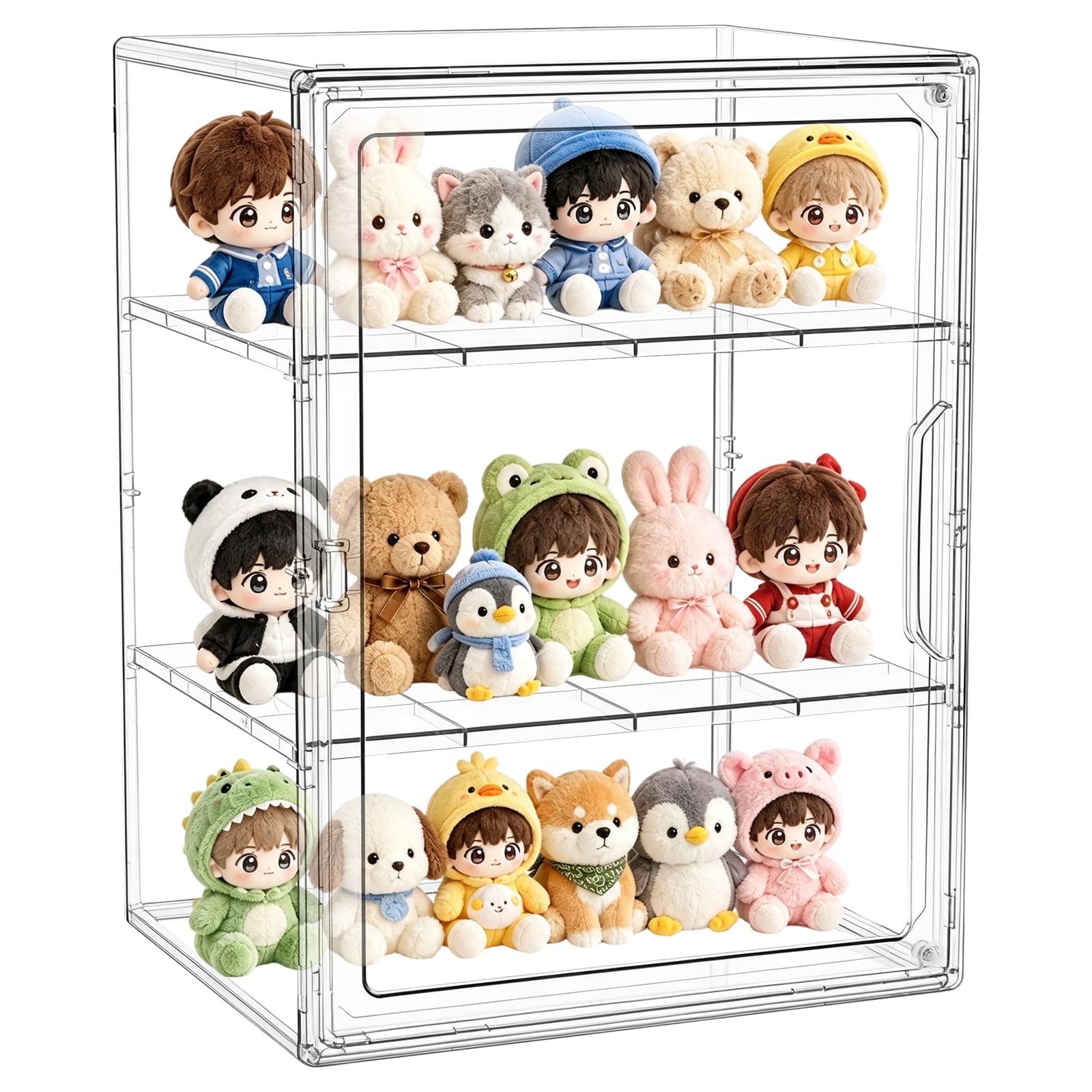 Acrylic Display Case, Clear Display Box Dustproof Transparent Organizer — image 1