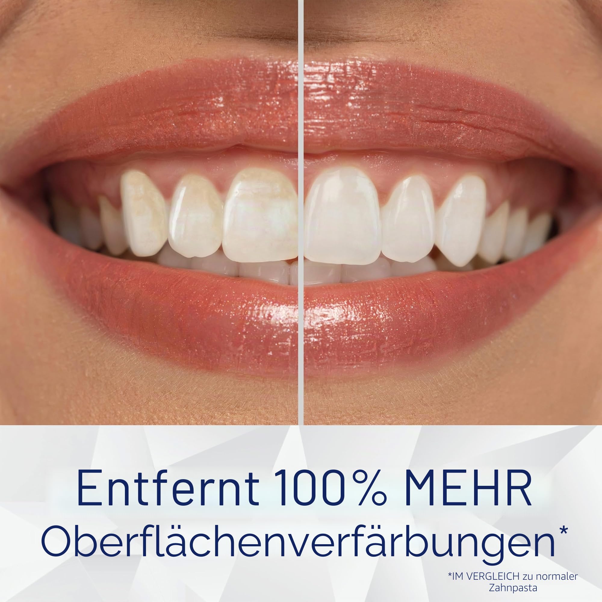 Crest 3D Whitening Zahnpasta, Weiß, Brilliance Luminous Purple, 3 Stück, 142 g, Fluorid Anti-Karies-Zahnpasta, bekämpft 100% mehr Oberflächenflecken, Vorbeugung