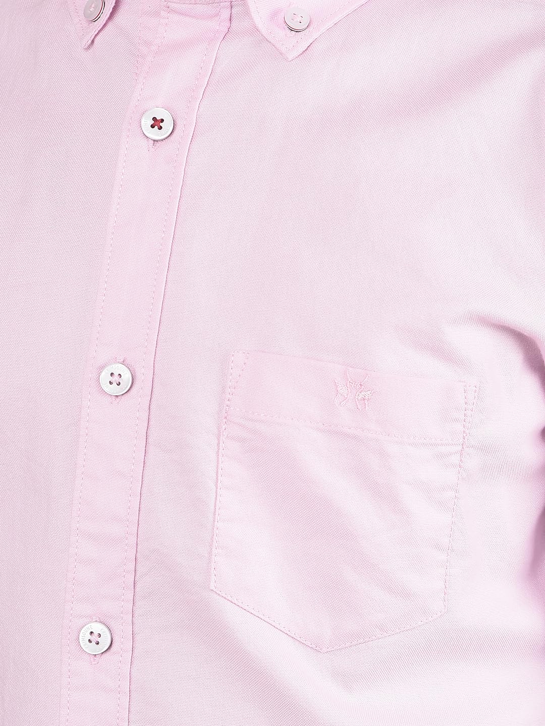 Crimsoune Club Boy's Pink Button Down Collar 100% Cotton Shirt (5-6Y) 2