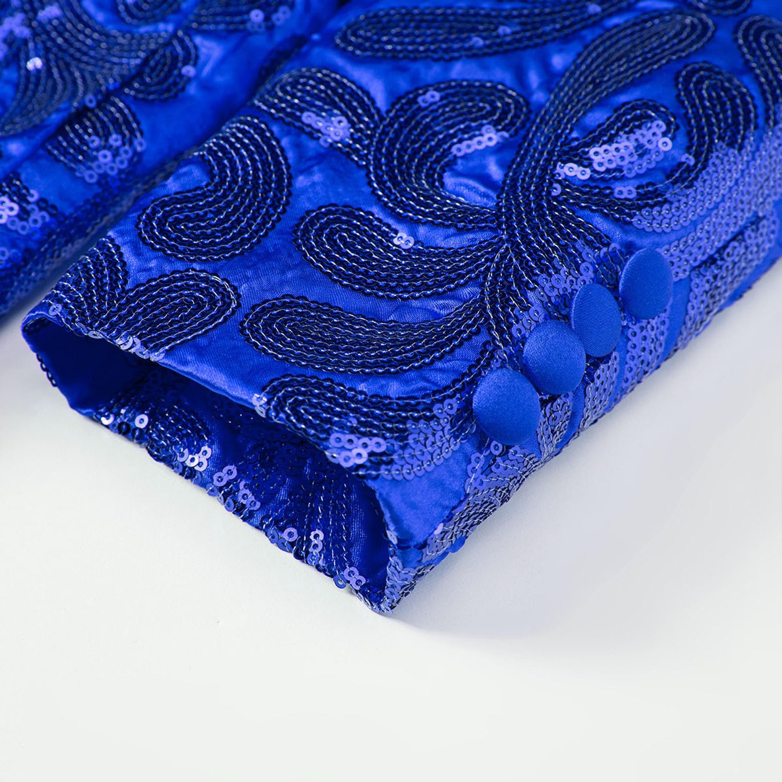 Giacca con paillette, da uomo, per Carnevale, discoteca, anni '70, da discoteca, elegante, stile retrò, alla moda, con brillantini, slim fit, blazer per ballo di fine anno