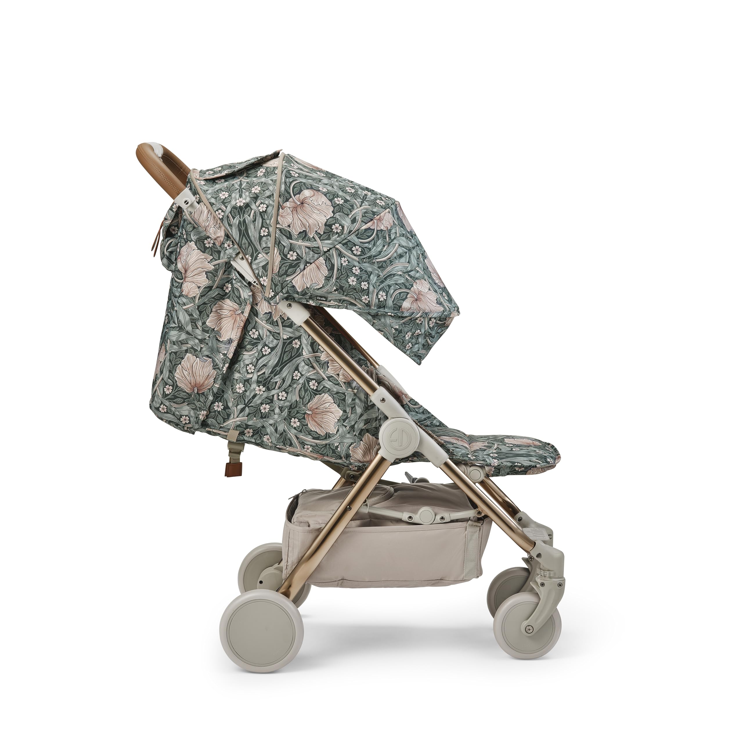 Elodie Details Mondo Stoller Passeggino dalla nascita fino a 4 anni (22 kg) - Posizione allungata, pieghevole e controllo con una sola mano, passeggino leggero di dimensioni cabina - Pimpernel