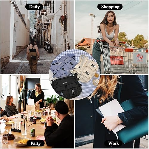 Miniatura 7 de Linda bolsa de mensajero, bolsos cruzados para mujer, bolsas de mensajero kawaii