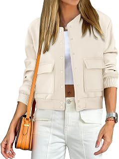 ANRABESS Women Cropped Bomber Jacket 2026 Fashion Casual Trendy Varsity Y2k Jackets Fall Outfits