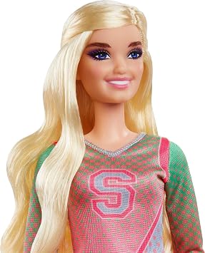Mattel Disney Zombies 2-Pack, Addison Cheerleader and Zed Football Player Dolls (12-in),11 Bendable Joints, Great Gift for ages 5+