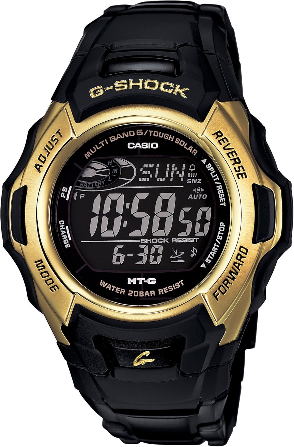 CASIO G-SHOCK Black × Gold Series MTG-M900BD-1GJF men's Japan Import :  Amazon.co.uk: Watches