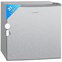 Bomann Freezerbox 31L | Congelatore piccolo con ripiano a griglia | chiusura intercambiabile