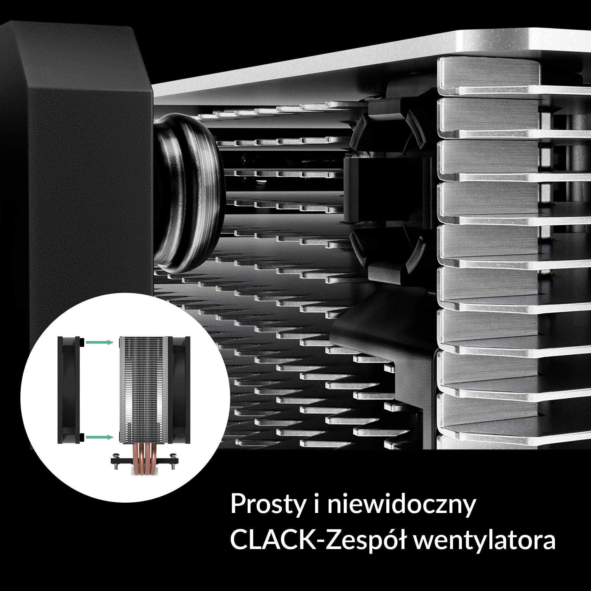 ARCTIC Freezer 36 CO - Jednowieżowy cooler CPU z push-pullem, dwoma zoptymalizowanymi pod kątem ciśnienia wentylatorami 120 mm