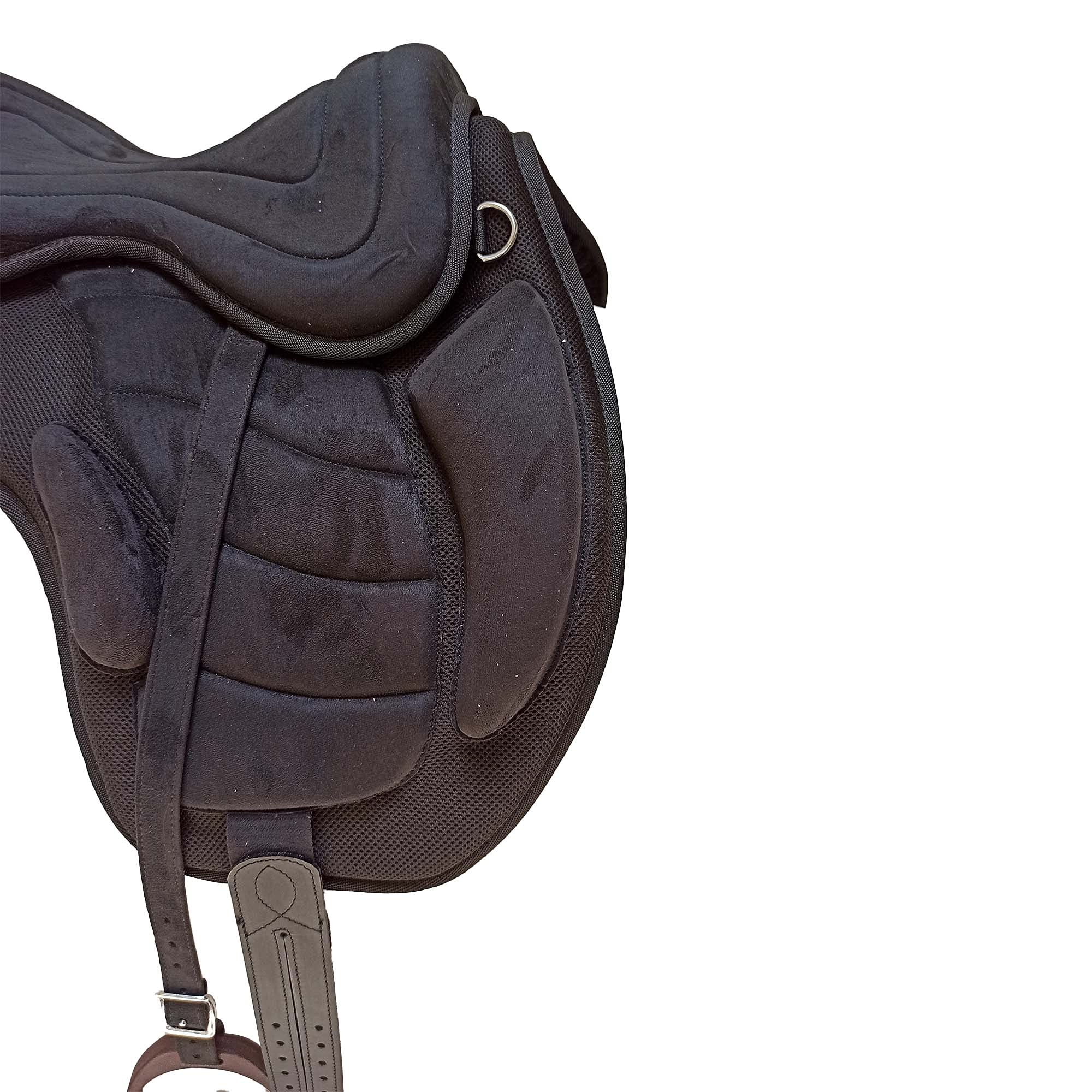 Freemax - Silla de montar a caballo de uso general, tamaño de 30,4 a 45,7 cm, marrón, 14 Inches Seat