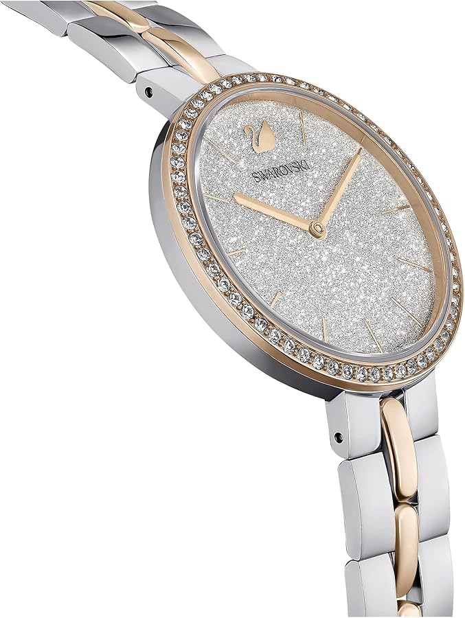 Amazon.com: Swarovski Cosmopolitan Watch, Metal Bracelet, White