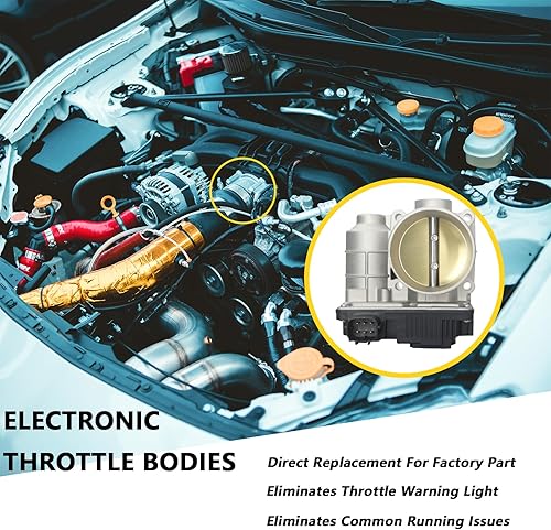 Miniatura 6 de 16119AE01A Reemplazo electrónico del cuerpo del acelerador para Altima Sentra 2002-2006 X-Trail 2005-2006 L4 2.5L