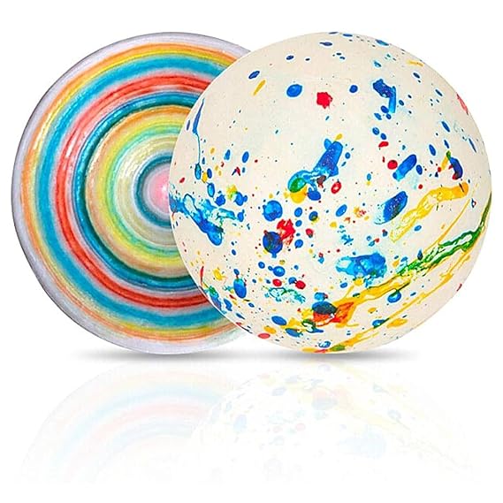 3.5-Inch World Famous Classic Giant Jawbreaker Candy | Mega Bruiser | Jumbo Jawbreakers Sucker Candy - Ideal Holiday Gift