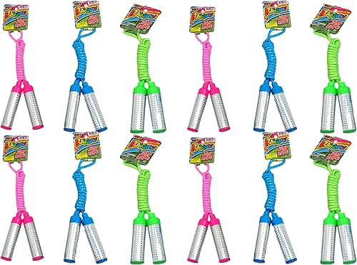 JA-RU - Cuerda de saltar ajustable para niños de 7 pies (2 paquetes) Cuerda de saltar de algodón para niños, niños y niñas Equipo de educación