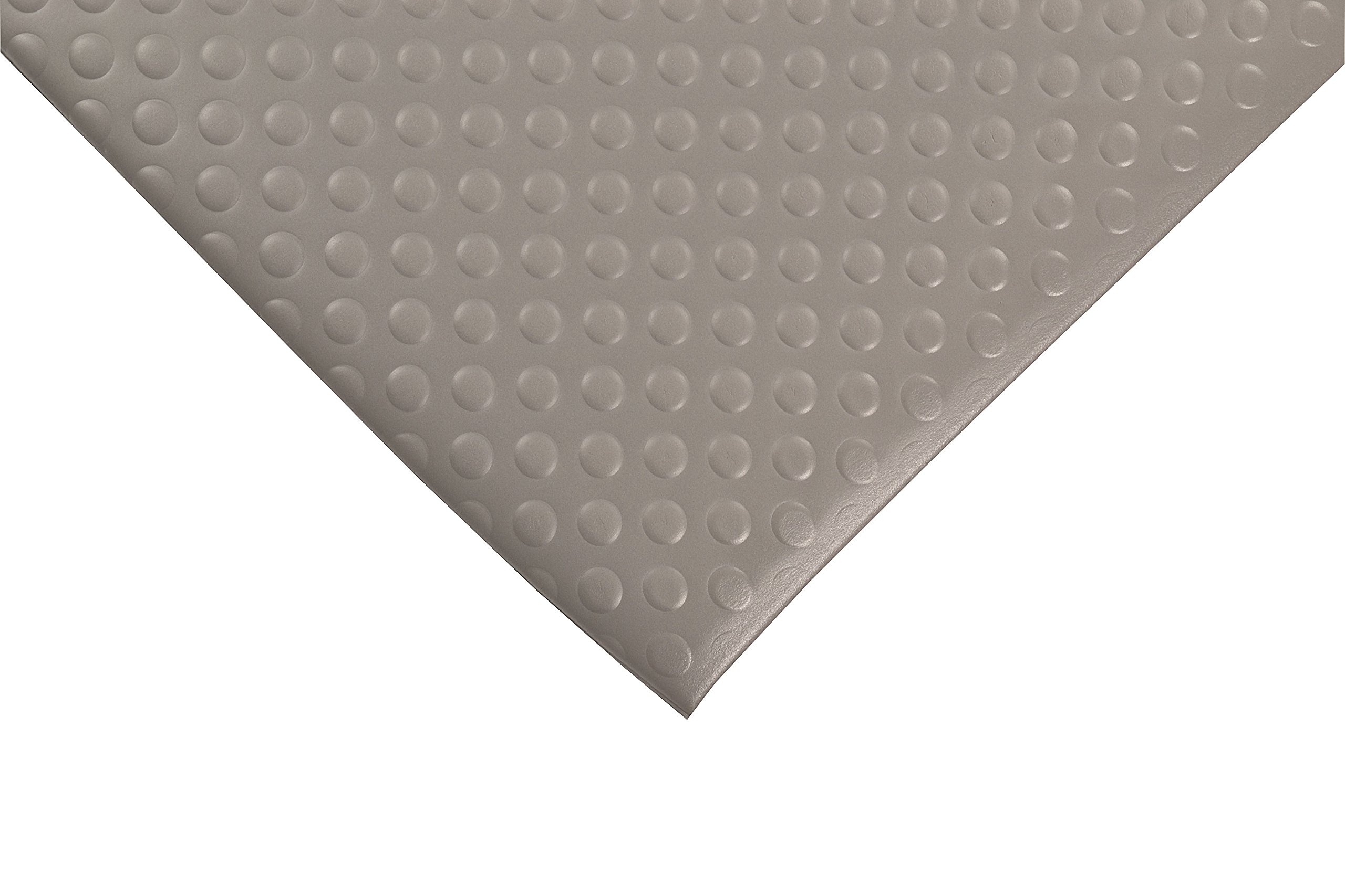 NoTrax 417 Bubble Sof-Tred Safety/Anti-Fatigue Mat with Dyna-Shield PVC Sponge, for Dry Areas, 3' Width x 60' Length x 1/2