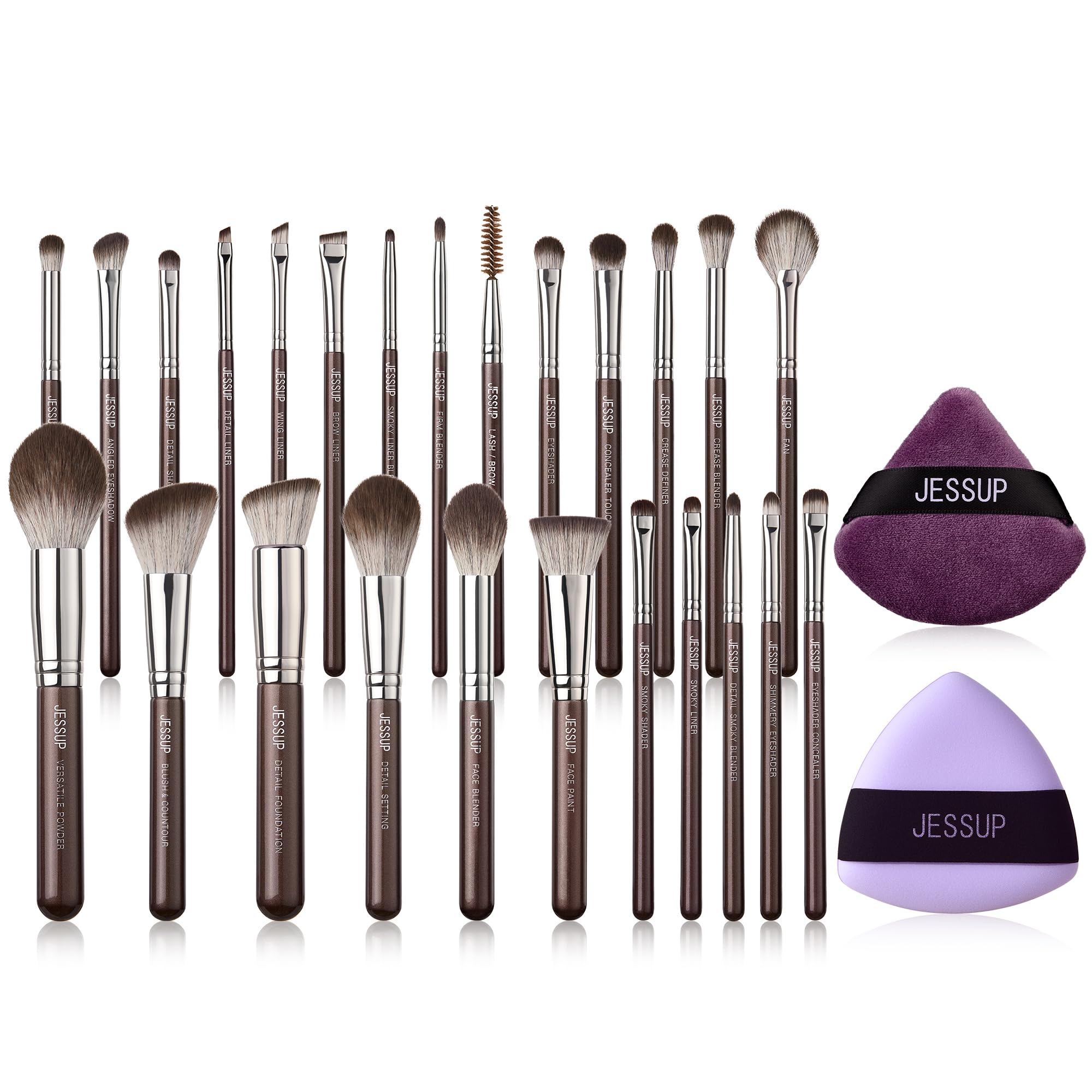 Jessup Pinselset Makeup T511+SP018