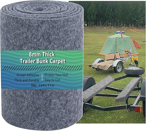Miniatura 8 de Alfombra de litera para remolque de barco, alfombra de litera para remolques de barco, alfombra de remolque de barco de 13 x 11 pulgadas, alfombra